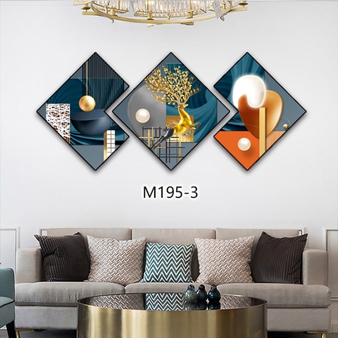 Bộ 3 Tranh Thoi Khuyết | Tranh Ngọc Việt - Đắk Lắk | Tranh Ngọc Việt - Xưởng Tranh Đẹp Buôn Ma Thuột (BMT) DakLak