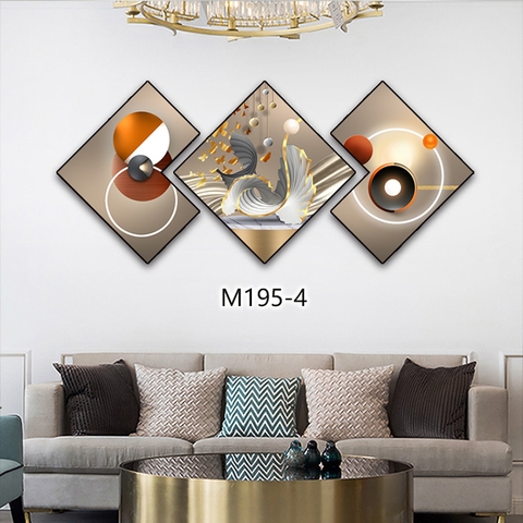 Bộ 3 Tranh Thoi Khuyết | Tranh Ngọc Việt - Đắk Lắk | Tranh Ngọc Việt - Xưởng Tranh Đẹp Buôn Ma Thuột (BMT) DakLak