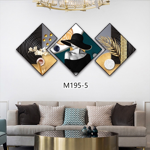 Bộ 3 Tranh Thoi Khuyết | Tranh Ngọc Việt - Đắk Lắk | Tranh Ngọc Việt - Xưởng Tranh Đẹp Buôn Ma Thuột (BMT) DakLak