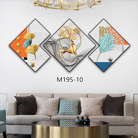 Bộ 3 Tranh Thoi Khuyết | Tranh Ngọc Việt - Đắk Lắk | Tranh Ngọc Việt - Xưởng Tranh Đẹp Buôn Ma Thuột (BMT) DakLak