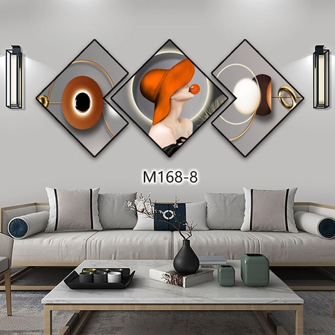 Bộ 3 Tranh Thoi Khuyết | Tranh Ngọc Việt - Đắk Lắk | Tranh Ngọc Việt - Xưởng Tranh Đẹp Buôn Ma Thuột (BMT) DakLak