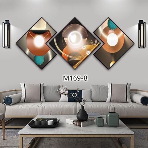 Bộ 3 Tranh Thoi Khuyết | Tranh Ngọc Việt - Đắk Lắk | Tranh Ngọc Việt - Xưởng Tranh Đẹp Buôn Ma Thuột (BMT) DakLak