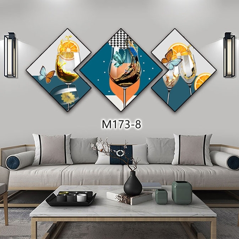 Bộ 3 Tranh Thoi Khuyết | Tranh Ngọc Việt - Đắk Lắk | Tranh Ngọc Việt - Xưởng Tranh Đẹp Buôn Ma Thuột (BMT) DakLak