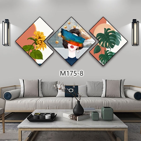 Bộ 3 Tranh Thoi Khuyết | Tranh Ngọc Việt - Đắk Lắk | Tranh Ngọc Việt - Xưởng Tranh Đẹp Buôn Ma Thuột (BMT) DakLak