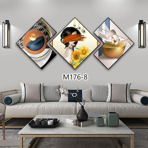 Bộ 3 Tranh Thoi Khuyết | Tranh Ngọc Việt - Đắk Lắk | Tranh Ngọc Việt - Xưởng Tranh Đẹp Buôn Ma Thuột (BMT) DakLak