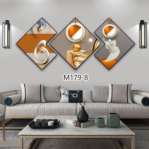 Bộ 3 Tranh Thoi Khuyết | Tranh Ngọc Việt - Đắk Lắk | Tranh Ngọc Việt - Xưởng Tranh Đẹp Buôn Ma Thuột (BMT) DakLak