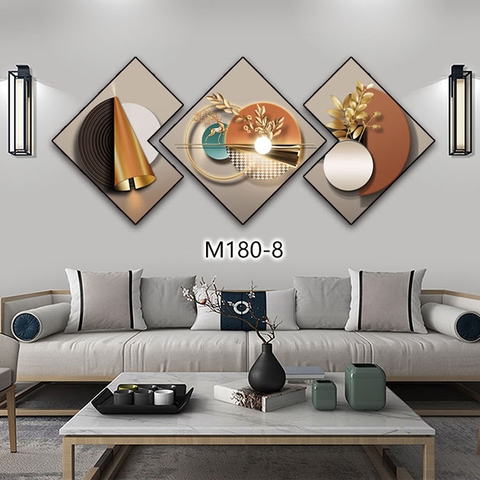 Bộ 3 Tranh Thoi Khuyết | Tranh Ngọc Việt - Đắk Lắk | Tranh Ngọc Việt - Xưởng Tranh Đẹp Buôn Ma Thuột (BMT) DakLak