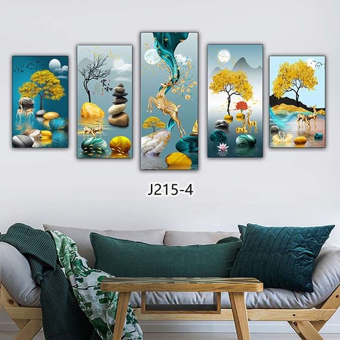 Bộ 5 Tranh Mới Đẹp | Tranh Ngọc Việt - Đắk Lắk | Tranh Ngọc Việt - Xưởng Tranh Đẹp Buôn Ma Thuột (BMT) DakLak