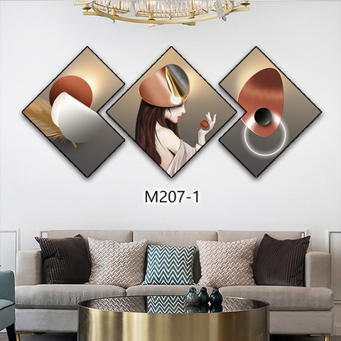 Bộ 3 Tranh Thoi Khuyết | Tranh Ngọc Việt - Đắk Lắk | Tranh Ngọc Việt - Xưởng Tranh Đẹp Buôn Ma Thuột (BMT) DakLak