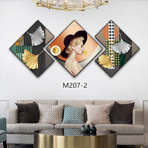 Bộ 3 Tranh Thoi Khuyết | Tranh Ngọc Việt - Đắk Lắk | Tranh Ngọc Việt - Xưởng Tranh Đẹp Buôn Ma Thuột (BMT) DakLak