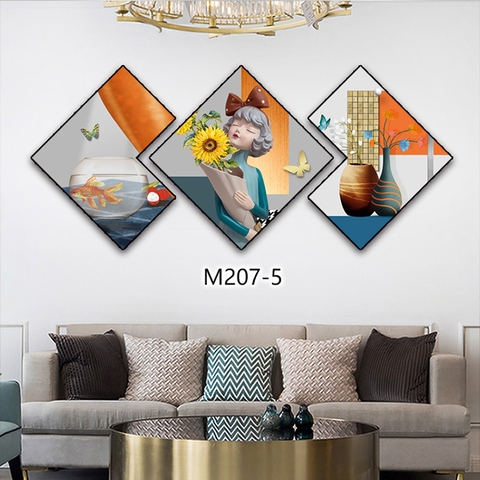 Bộ 3 Tranh Thoi Khuyết | Tranh Ngọc Việt - Đắk Lắk | Tranh Ngọc Việt - Xưởng Tranh Đẹp Buôn Ma Thuột (BMT) DakLak