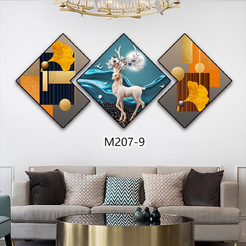 Bộ 3 Tranh Thoi Khuyết | Tranh Ngọc Việt - Đắk Lắk | Tranh Ngọc Việt - Xưởng Tranh Đẹp Buôn Ma Thuột (BMT) DakLak