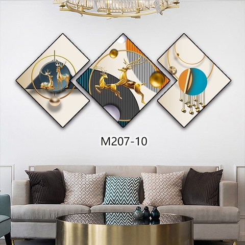 Bộ 3 Tranh Thoi Khuyết | Tranh Ngọc Việt - Đắk Lắk | Tranh Ngọc Việt - Xưởng Tranh Đẹp Buôn Ma Thuột (BMT) DakLak