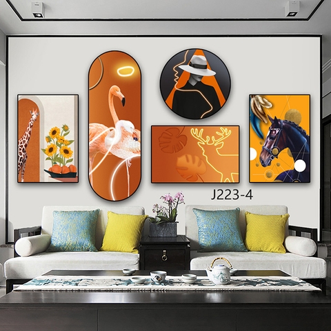 Bộ 5 Tranh Mới Đẹp | Tranh Ngọc Việt - Đắk Lắk | Tranh Ngọc Việt - Xưởng Tranh Đẹp Buôn Ma Thuột (BMT) DakLak