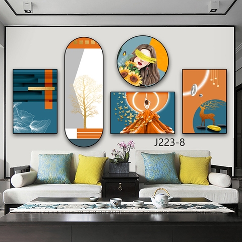 Bộ 5 Tranh Mới Đẹp | Tranh Ngọc Việt - Đắk Lắk | Tranh Ngọc Việt - Xưởng Tranh Đẹp Buôn Ma Thuột (BMT) DakLak