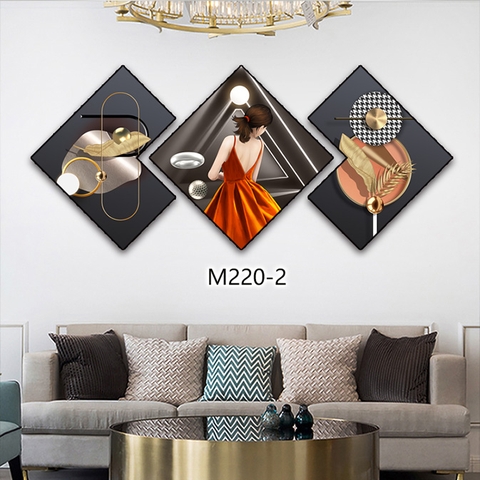 Bộ 3 Tranh Thoi Khuyết | Tranh Ngọc Việt - Đắk Lắk | Tranh Ngọc Việt - Xưởng Tranh Đẹp Buôn Ma Thuột (BMT) DakLak