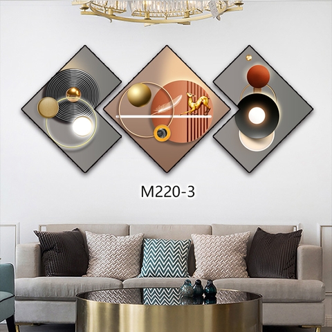 Bộ 3 Tranh Thoi Khuyết | Tranh Ngọc Việt - Đắk Lắk | Tranh Ngọc Việt - Xưởng Tranh Đẹp Buôn Ma Thuột (BMT) DakLak