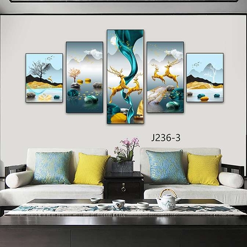 Bộ 5 Tranh Mới Đẹp | Tranh Ngọc Việt - Đắk Lắk | Tranh Ngọc Việt - Xưởng Tranh Đẹp Buôn Ma Thuột (BMT) DakLak