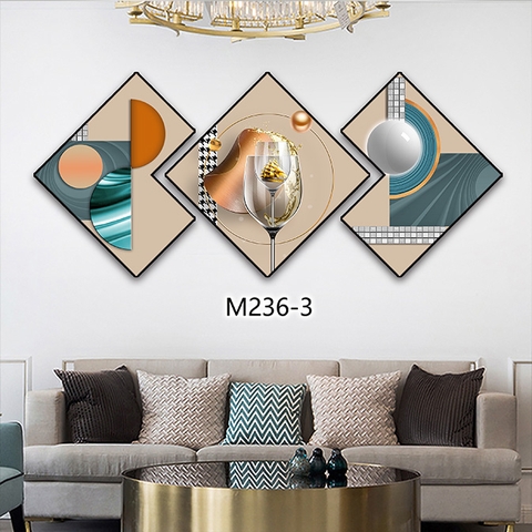 Bộ 3 Tranh Thoi Khuyết | Tranh Ngọc Việt - Đắk Lắk | Tranh Ngọc Việt - Xưởng Tranh Đẹp Buôn Ma Thuột (BMT) DakLak