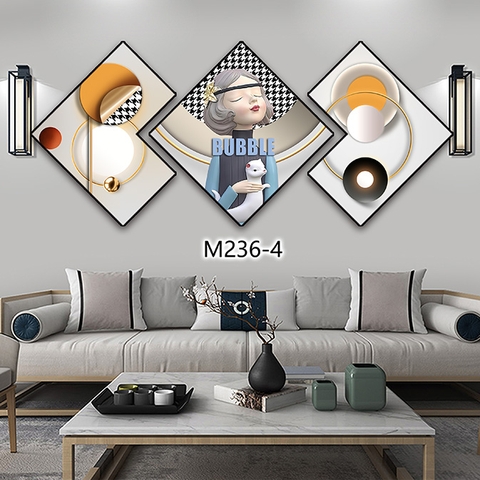 Bộ 3 Tranh Thoi Khuyết | Tranh Ngọc Việt - Đắk Lắk | Tranh Ngọc Việt - Xưởng Tranh Đẹp Buôn Ma Thuột (BMT) DakLak