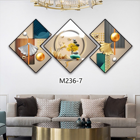 Bộ 3 Tranh Thoi Khuyết | Tranh Ngọc Việt - Đắk Lắk | Tranh Ngọc Việt - Xưởng Tranh Đẹp Buôn Ma Thuột (BMT) DakLak