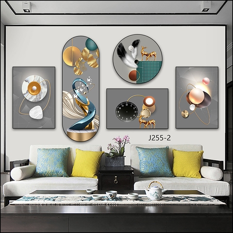 Bộ 5 Tranh Mới Đẹp | Tranh Ngọc Việt - Đắk Lắk | Tranh Ngọc Việt - Xưởng Tranh Đẹp Buôn Ma Thuột (BMT) DakLak