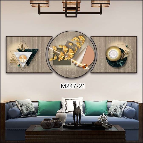 Bộ 3 Tranh Tròn Khuyết | Tranh Ngọc Việt - Đắk Lắk | Tranh Ngọc Việt - Xưởng Tranh Đẹp Buôn Ma Thuột (BMT) DakLak