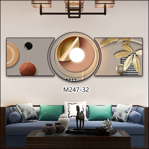 Bộ 3 Tranh Tròn Khuyết | Tranh Ngọc Việt - Đắk Lắk | Tranh Ngọc Việt - Xưởng Tranh Đẹp Buôn Ma Thuột (BMT) DakLak