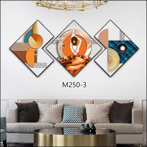 Bộ 3 Tranh Thoi Khuyết | Tranh Ngọc Việt - Đắk Lắk | Tranh Ngọc Việt - Xưởng Tranh Đẹp Buôn Ma Thuột (BMT) DakLak