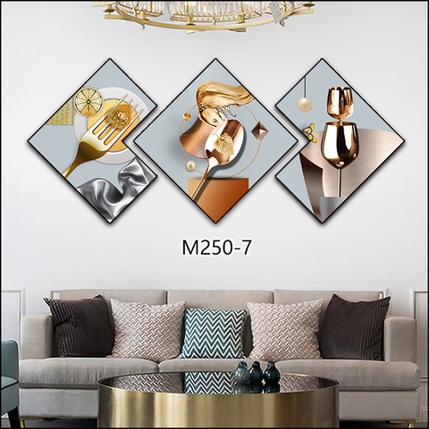 Bộ 3 Tranh Thoi Khuyết | Tranh Ngọc Việt - Đắk Lắk | Tranh Ngọc Việt - Xưởng Tranh Đẹp Buôn Ma Thuột (BMT) DakLak