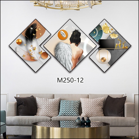 Bộ 3 Tranh Thoi Khuyết | Tranh Ngọc Việt - Đắk Lắk | Tranh Ngọc Việt - Xưởng Tranh Đẹp Buôn Ma Thuột (BMT) DakLak