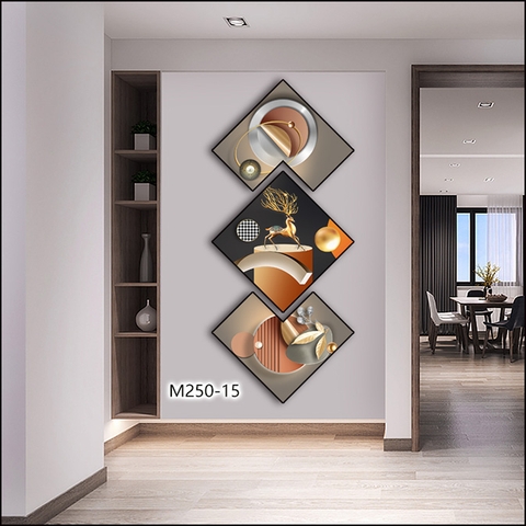 Bộ 3 Tranh Thoi Khuyết | Tranh Ngọc Việt - Đắk Lắk | Tranh Ngọc Việt - Xưởng Tranh Đẹp Buôn Ma Thuột (BMT) DakLak