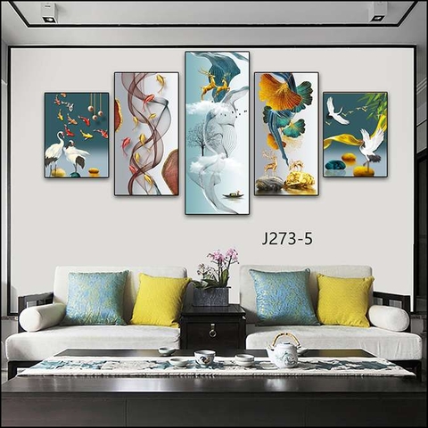 Bộ 5 Tranh Mới Đẹp | Tranh Ngọc Việt - Đắk Lắk | Tranh Ngọc Việt - Xưởng Tranh Đẹp Buôn Ma Thuột (BMT) DakLak