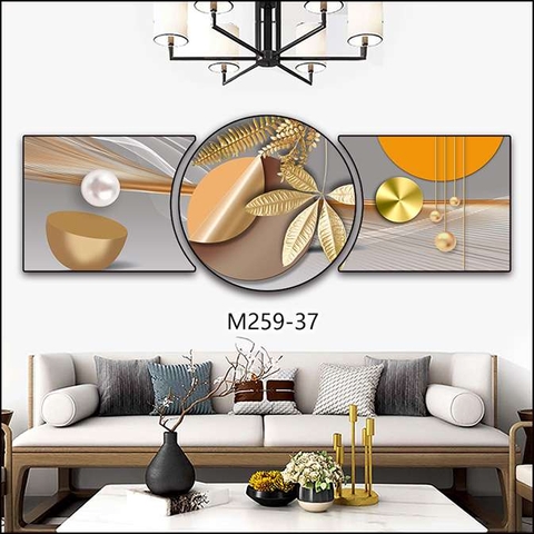 Bộ 3 Tranh Tròn Khuyết | Tranh Ngọc Việt - Đắk Lắk | Tranh Ngọc Việt - Xưởng Tranh Đẹp Buôn Ma Thuột (BMT) DakLak