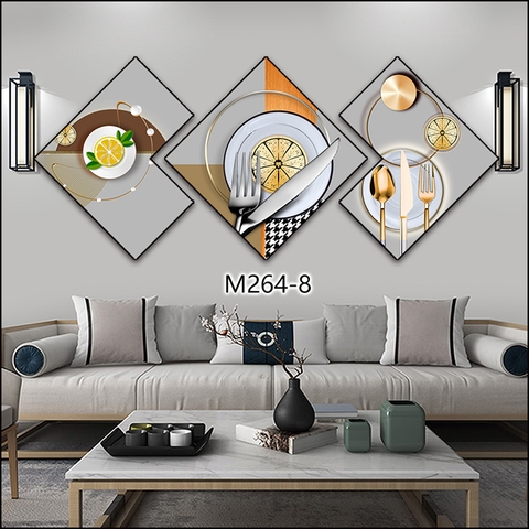 Bộ 3 Tranh Thoi Khuyết | Tranh Ngọc Việt - Đắk Lắk | Tranh Ngọc Việt - Xưởng Tranh Đẹp Buôn Ma Thuột (BMT) DakLak