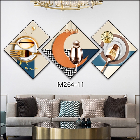 Bộ 3 Tranh Thoi Khuyết | Tranh Ngọc Việt - Đắk Lắk | Tranh Ngọc Việt - Xưởng Tranh Đẹp Buôn Ma Thuột (BMT) DakLak