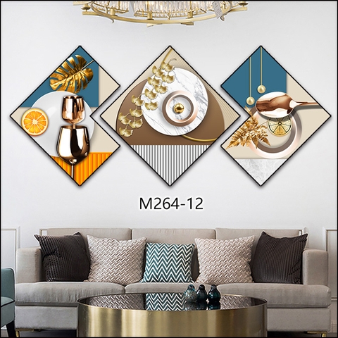 Bộ 3 Tranh Thoi Khuyết | Tranh Ngọc Việt - Đắk Lắk | Tranh Ngọc Việt - Xưởng Tranh Đẹp Buôn Ma Thuột (BMT) DakLak