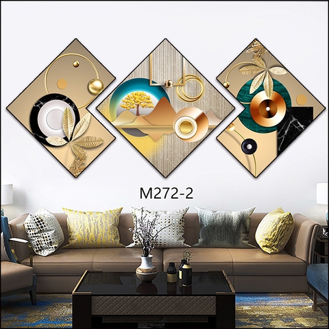 Bộ 3 Tranh Thoi Khuyết | Tranh Ngọc Việt - Đắk Lắk | Tranh Ngọc Việt - Xưởng Tranh Đẹp Buôn Ma Thuột (BMT) DakLak