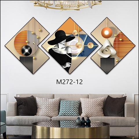 Bộ 3 Tranh Thoi Khuyết | Tranh Ngọc Việt - Đắk Lắk | Tranh Ngọc Việt - Xưởng Tranh Đẹp Buôn Ma Thuột (BMT) DakLak