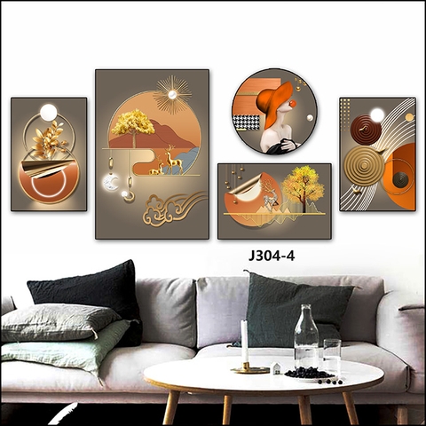 Bộ 5 Tranh Mới Đẹp | Tranh Ngọc Việt - Đắk Lắk | Tranh Ngọc Việt - Xưởng Tranh Đẹp Buôn Ma Thuột (BMT) DakLak