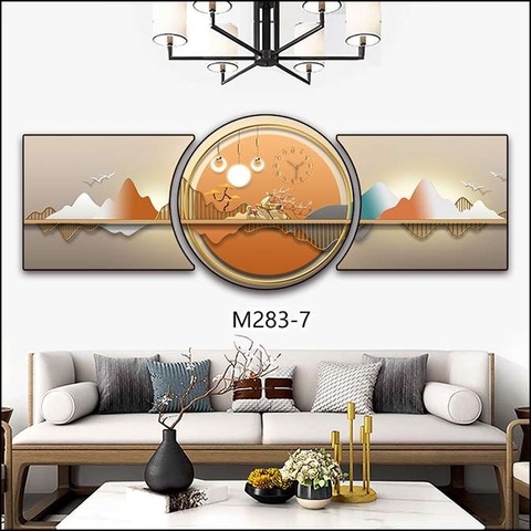 Bộ 3 Tranh Tròn Khuyết | Tranh Ngọc Việt - Đắk Lắk | Tranh Ngọc Việt - Xưởng Tranh Đẹp Buôn Ma Thuột (BMT) DakLak