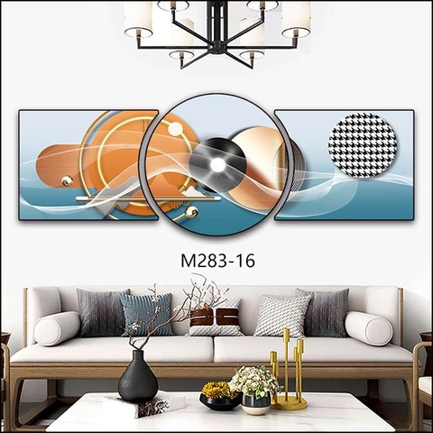 Bộ 3 Tranh Tròn Khuyết | Tranh Ngọc Việt - Đắk Lắk | Tranh Ngọc Việt - Xưởng Tranh Đẹp Buôn Ma Thuột (BMT) DakLak