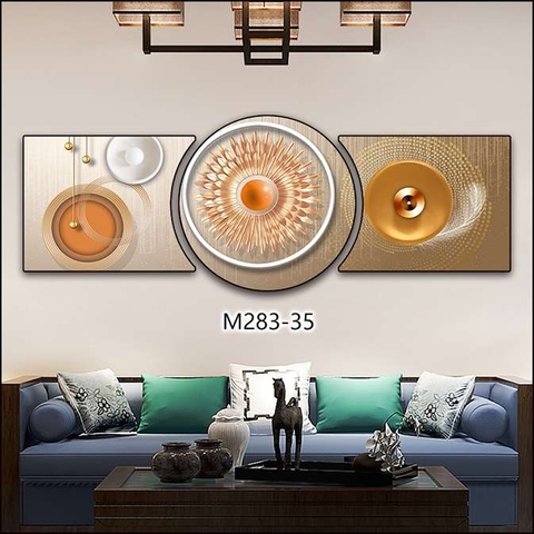 Bộ 3 Tranh Tròn Khuyết | Tranh Ngọc Việt - Đắk Lắk | Tranh Ngọc Việt - Xưởng Tranh Đẹp Buôn Ma Thuột (BMT) DakLak