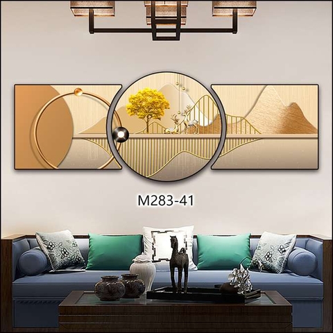 Bộ 3 Tranh Tròn Khuyết | Tranh Ngọc Việt - Đắk Lắk | Tranh Ngọc Việt - Xưởng Tranh Đẹp Buôn Ma Thuột (BMT) DakLak