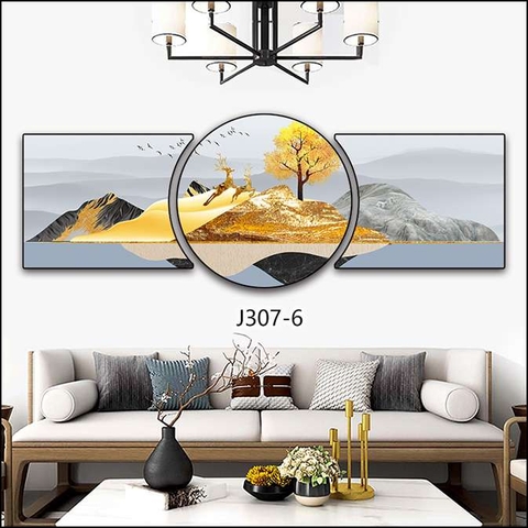 Bộ 3 Tranh Tròn Khuyết | Tranh Ngọc Việt - Đắk Lắk | Tranh Ngọc Việt - Xưởng Tranh Đẹp Buôn Ma Thuột (BMT) DakLak