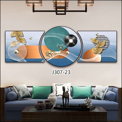 Bộ 3 Tranh Tròn Khuyết | Tranh Ngọc Việt - Đắk Lắk | Tranh Ngọc Việt - Xưởng Tranh Đẹp Buôn Ma Thuột (BMT) DakLak