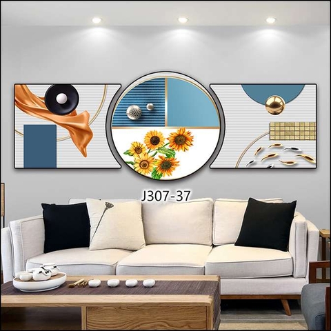 Bộ 3 Tranh Tròn Khuyết | Tranh Ngọc Việt - Đắk Lắk | Tranh Ngọc Việt - Xưởng Tranh Đẹp Buôn Ma Thuột (BMT) DakLak