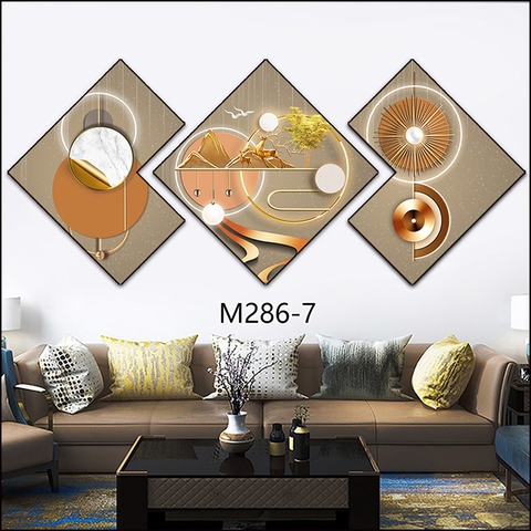 Bộ 3 Tranh Thoi Khuyết | Tranh Ngọc Việt - Đắk Lắk | Tranh Ngọc Việt - Xưởng Tranh Đẹp Buôn Ma Thuột (BMT) DakLak