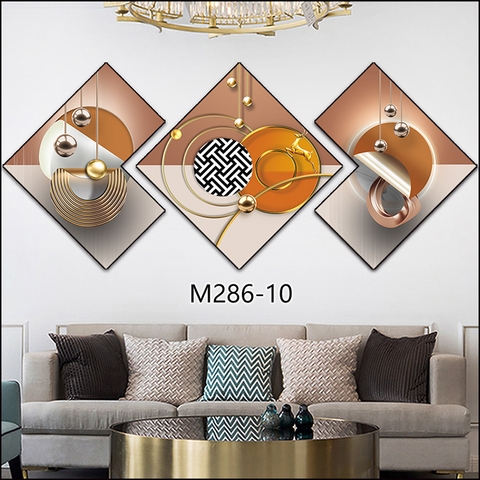 Bộ 3 Tranh Thoi Khuyết | Tranh Ngọc Việt - Đắk Lắk | Tranh Ngọc Việt - Xưởng Tranh Đẹp Buôn Ma Thuột (BMT) DakLak