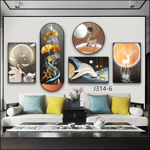 Bộ 5 Tranh Mới Đẹp | Tranh Ngọc Việt - Đắk Lắk | Tranh Ngọc Việt - Xưởng Tranh Đẹp Buôn Ma Thuột (BMT) DakLak